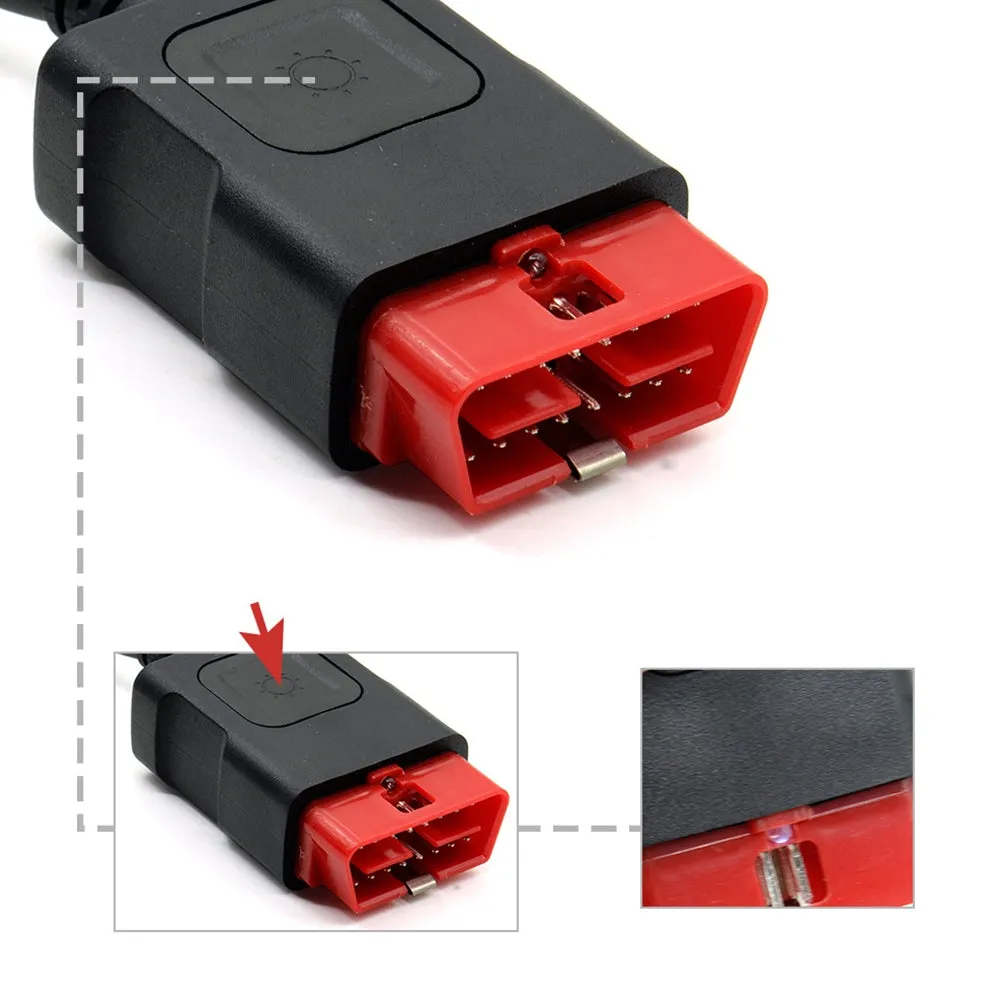 1 Set Car Diagnostics V9.0 Ds Vd150e Obd New Vci Cdp Tcs Double