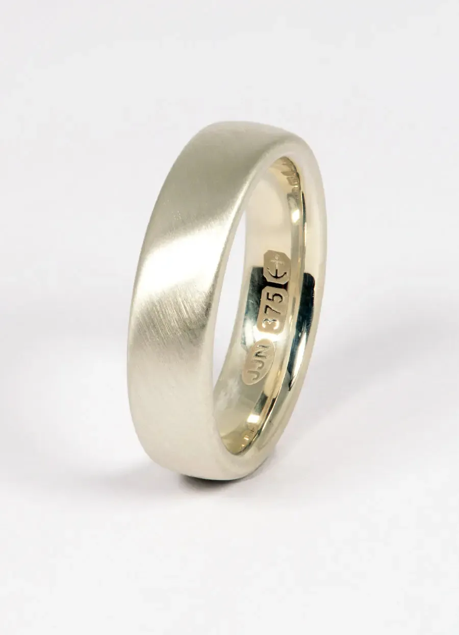 6mm Extra Wide Classic Oval Wedding Rings