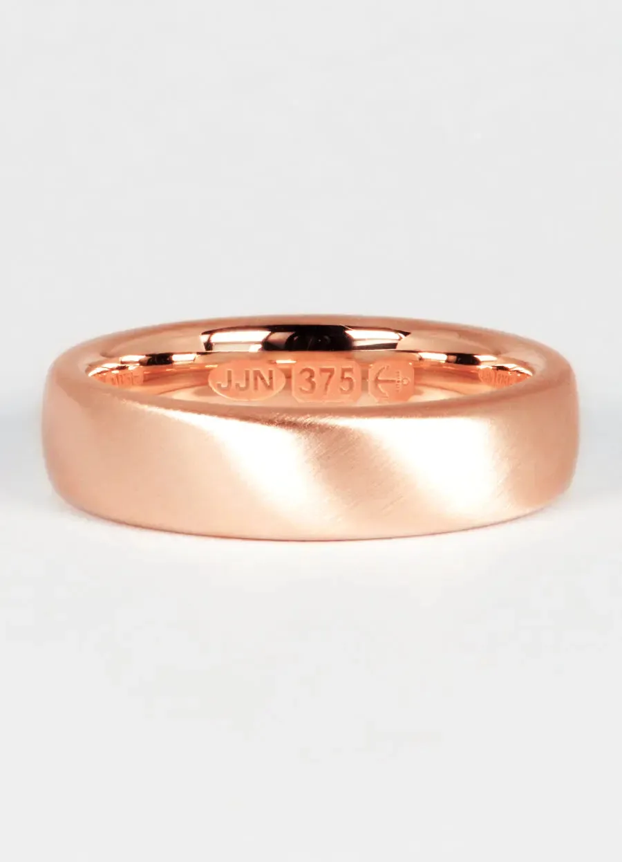 6mm Extra Wide Classic Oval Wedding Rings