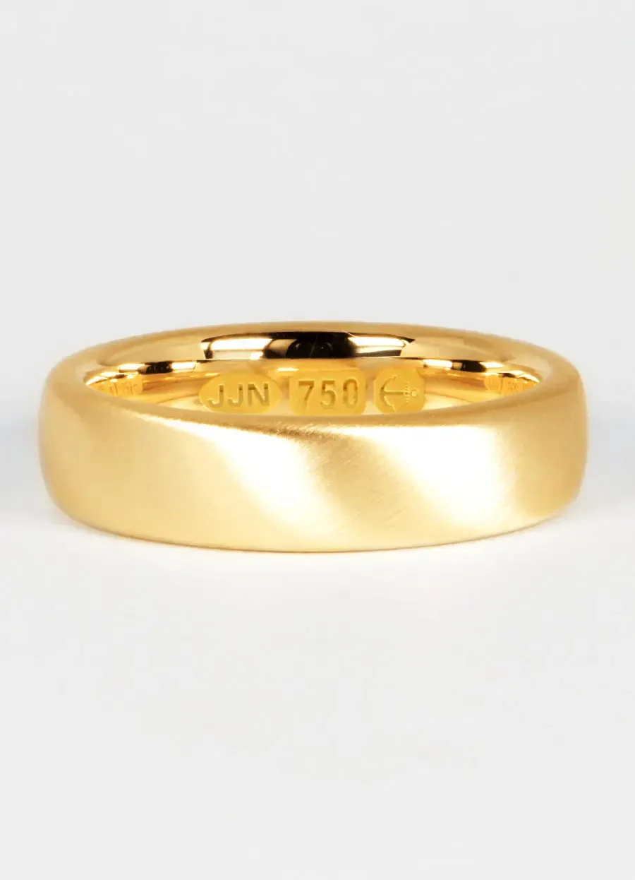 6mm Extra Wide Classic Oval Wedding Rings