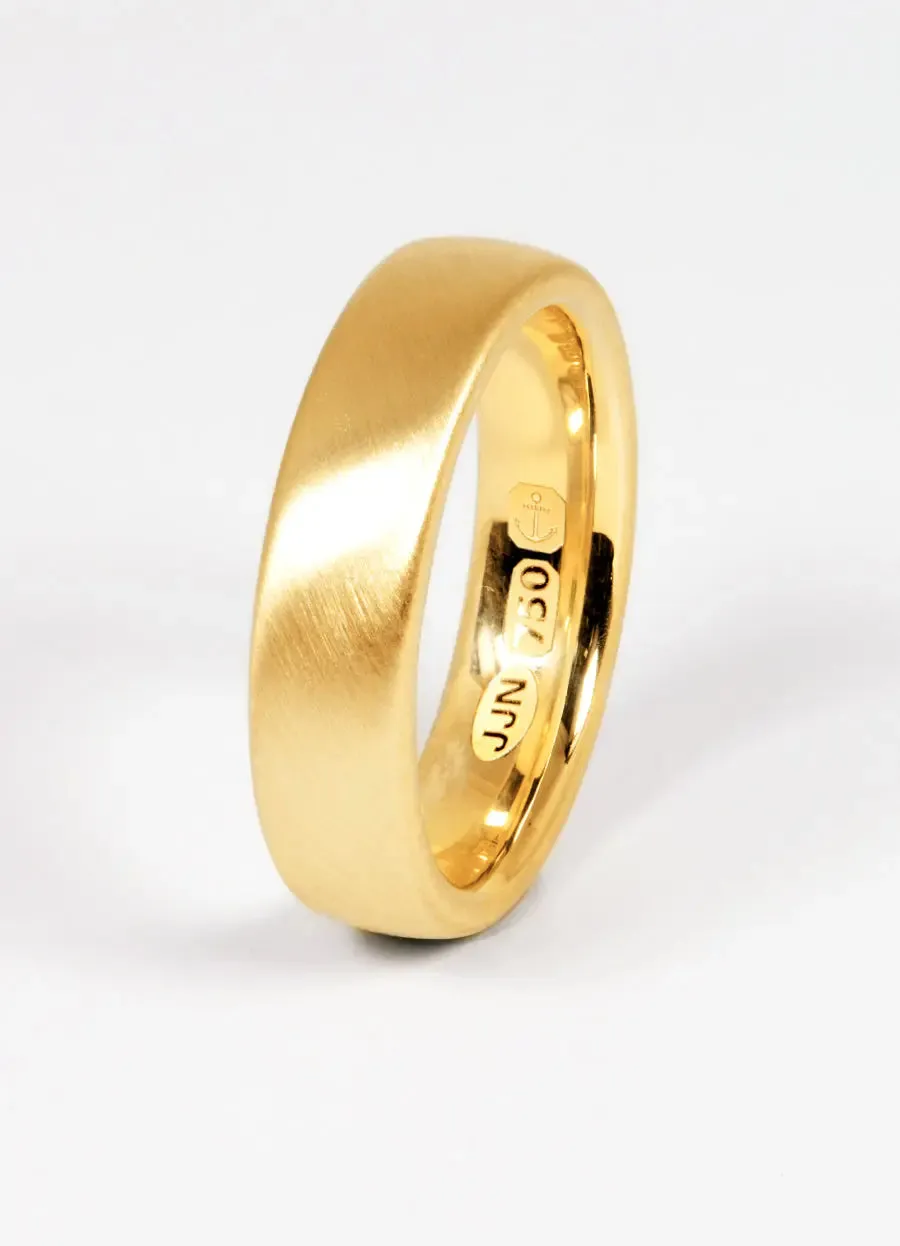 6mm Extra Wide Classic Oval Wedding Rings
