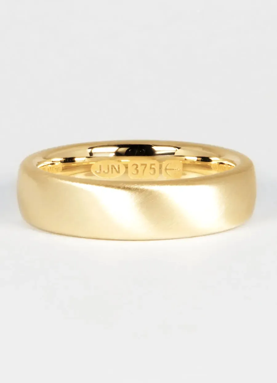 6mm Extra Wide Classic Oval Wedding Rings