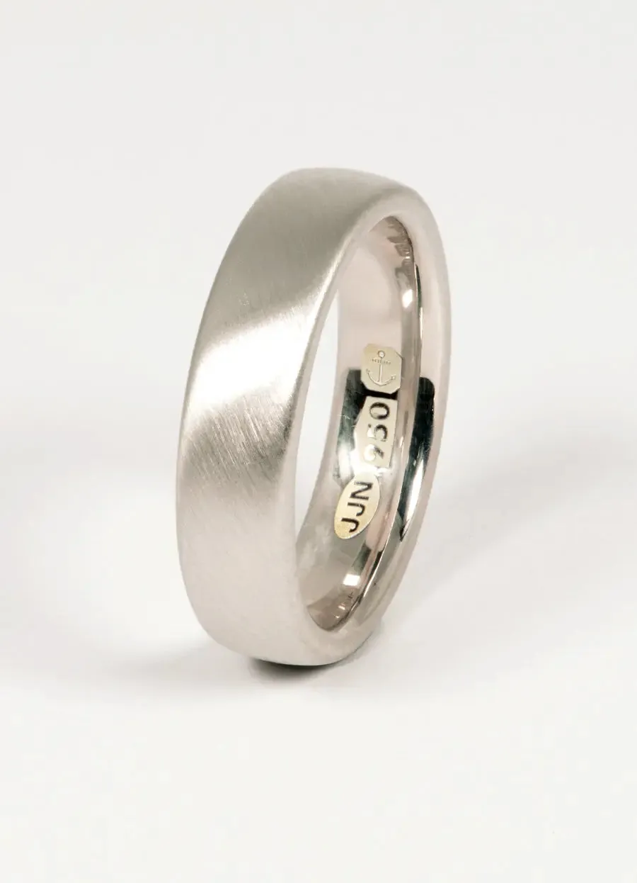 6mm Extra Wide Classic Oval Wedding Rings