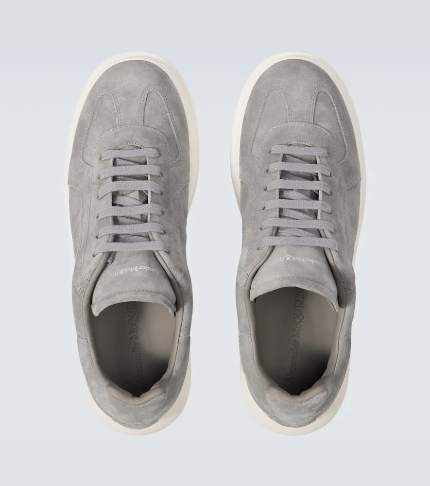 Alexander McQueen Oversized Retro suede platform sneakers