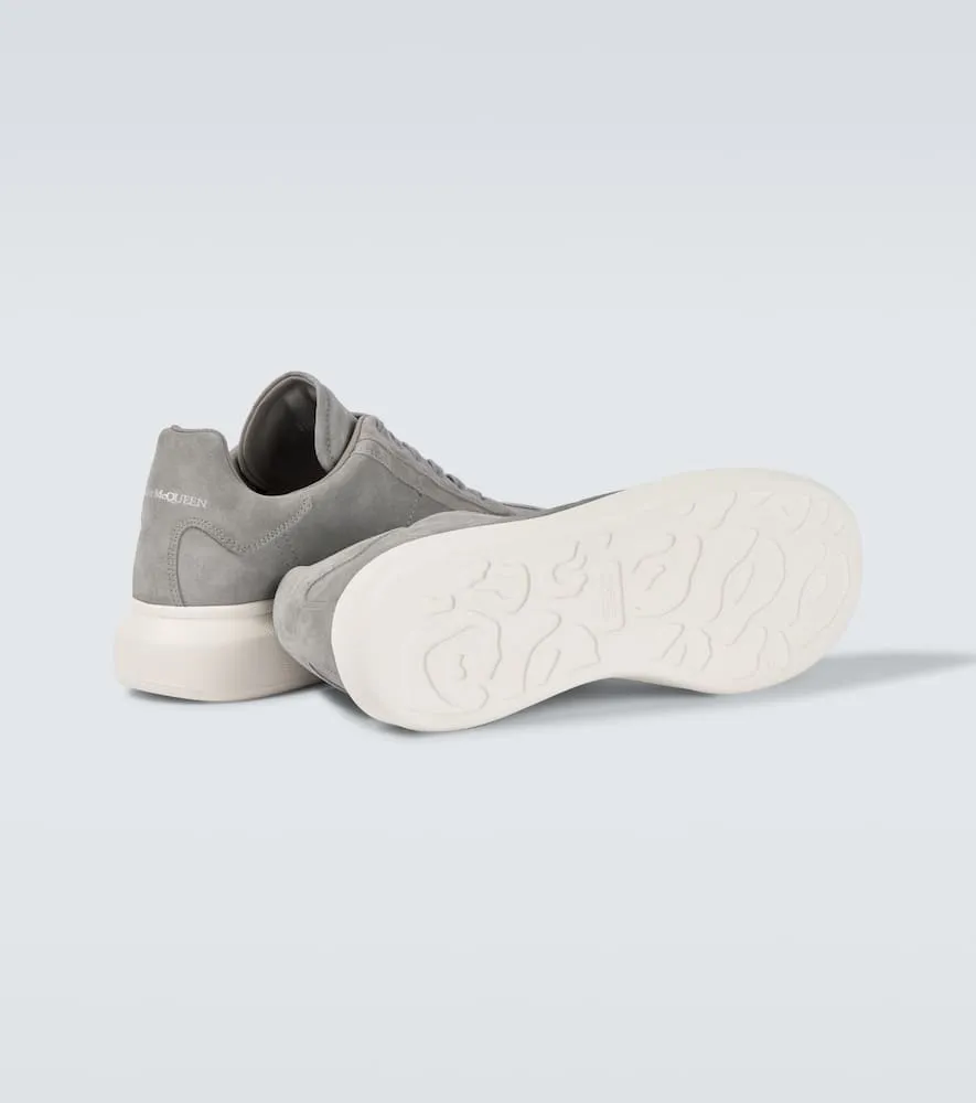 Alexander McQueen Oversized Retro suede platform sneakers