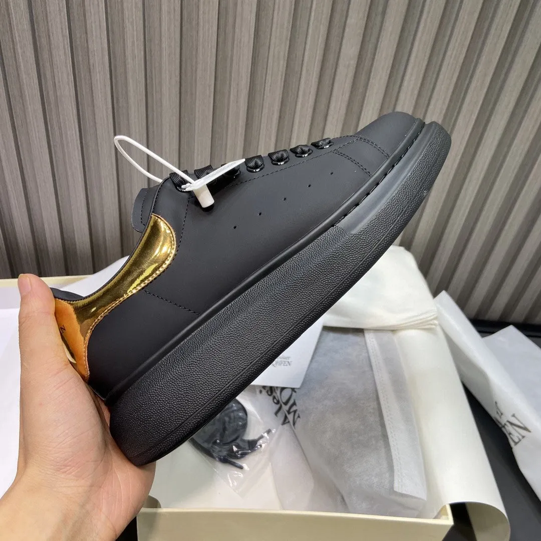Alexander McQueen Oversized Sneaker Black/Gold For Men