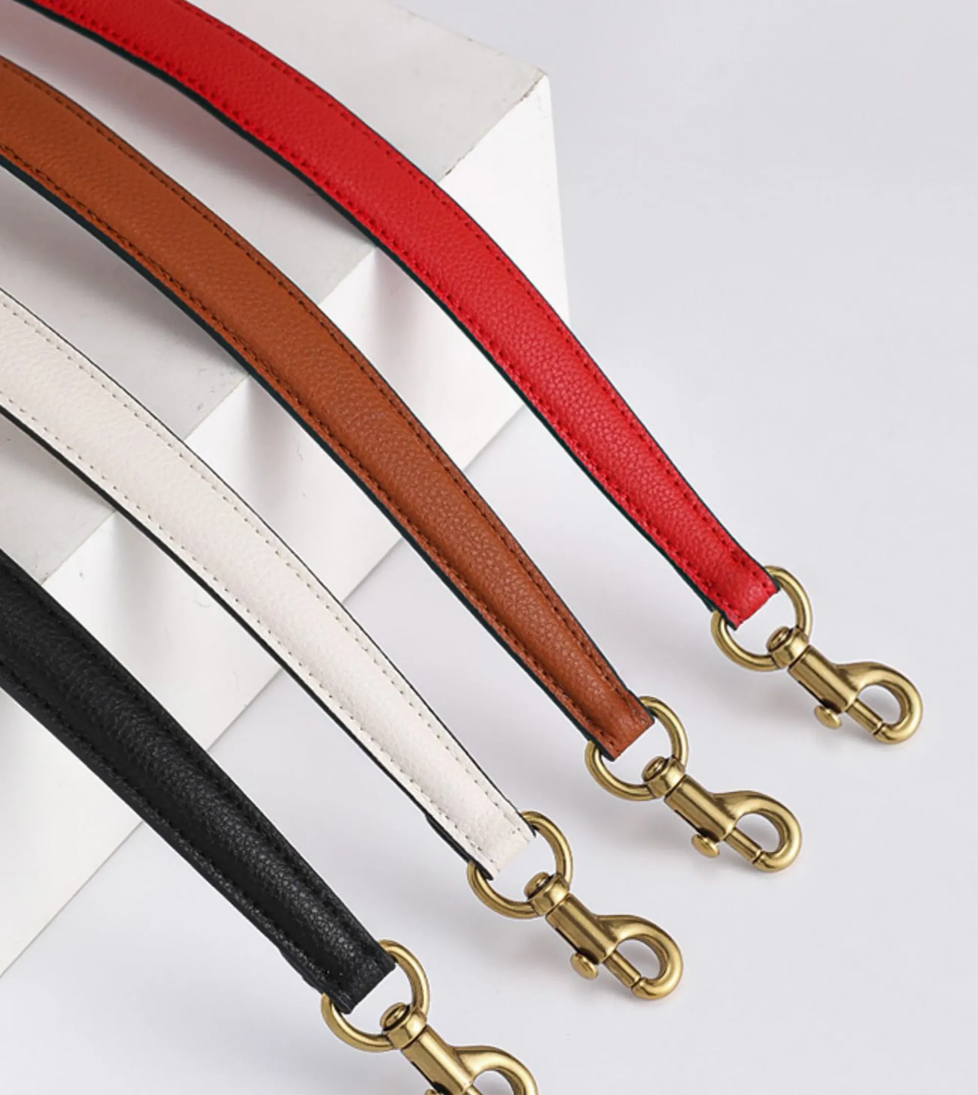 Artisanal Leather Bag Straps Collection - Including Crossbody Replacement Straps & Top Handle Accessories