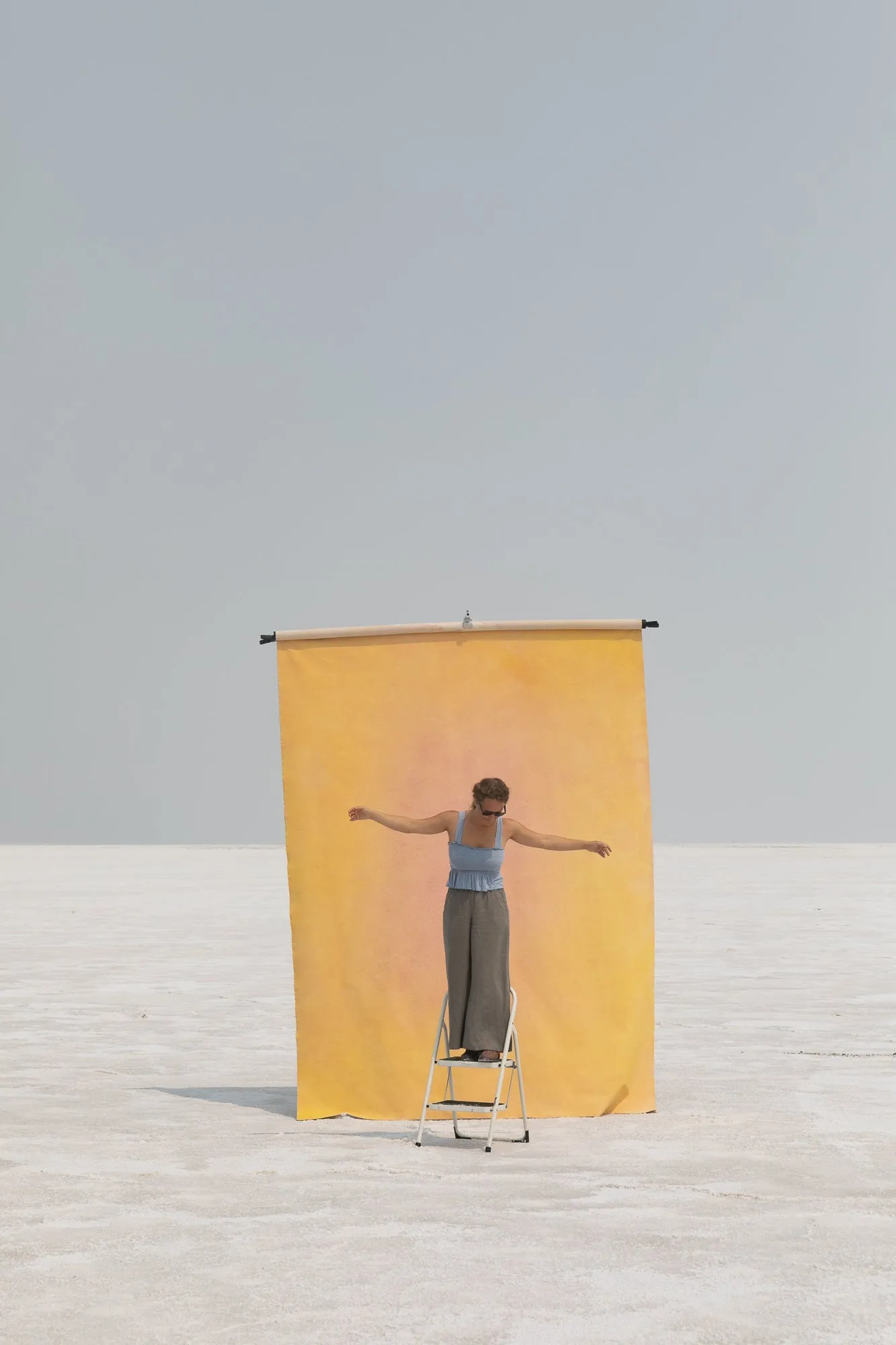 Citrus Addiction #0236 // XLarge Hand-Painted Canvas Backdrop