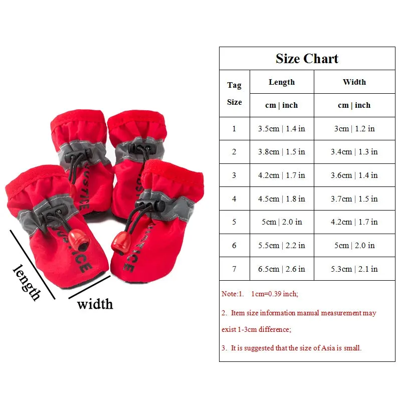 Classical Waterproof Dog Shoes
