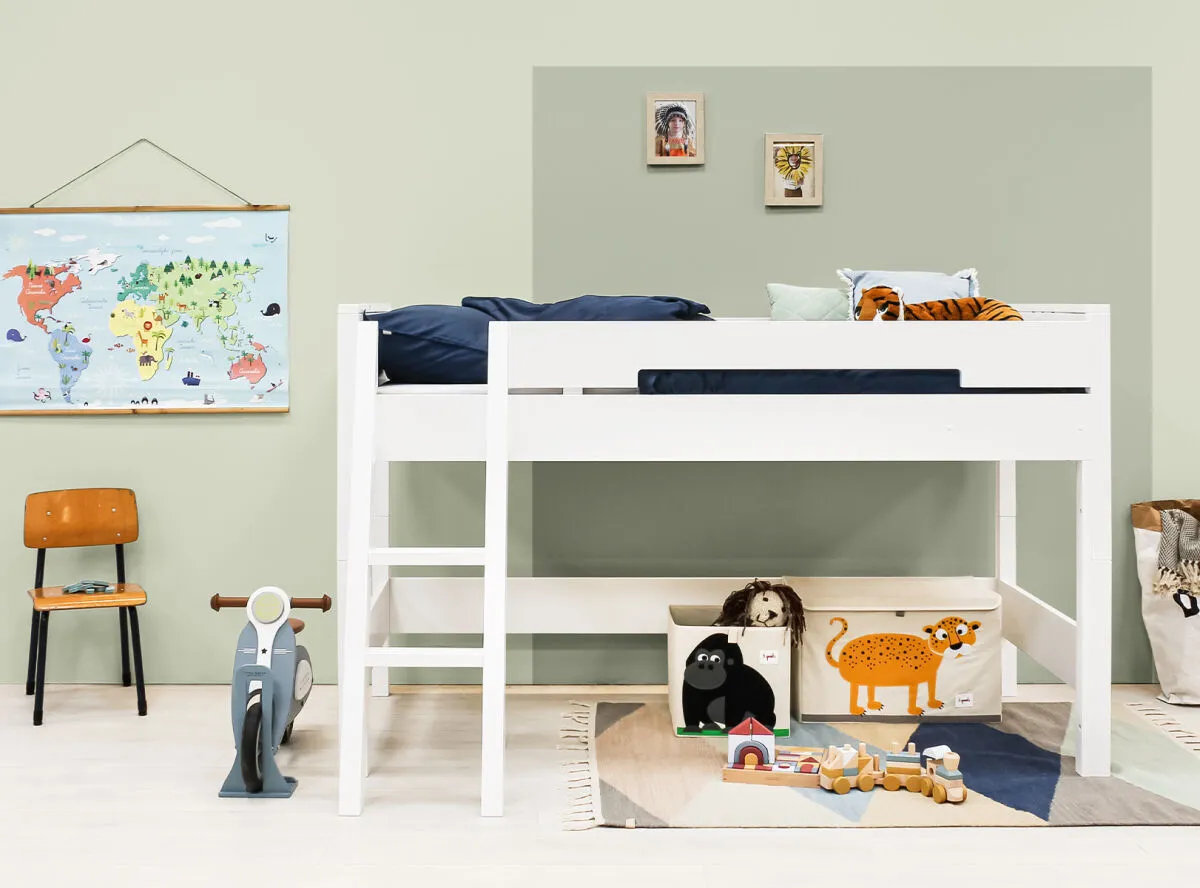 Combiflex Modular Semi Loft Bed with Comfort Step