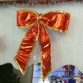 Extra Large Red & Gold Bow