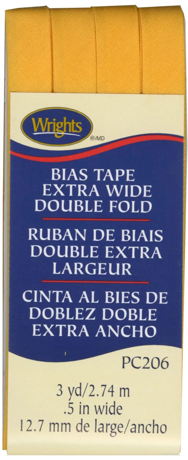 Extra Wide Double Fold Bias Tape