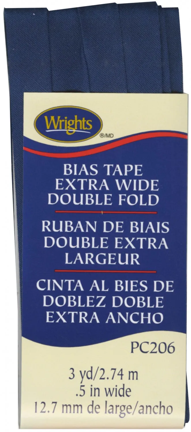 Extra Wide Double Fold Bias Tape