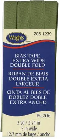 Extra Wide Double Fold Bias Tape