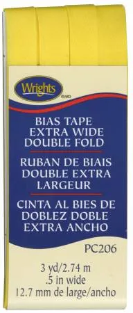 Extra Wide Double Fold Bias Tape