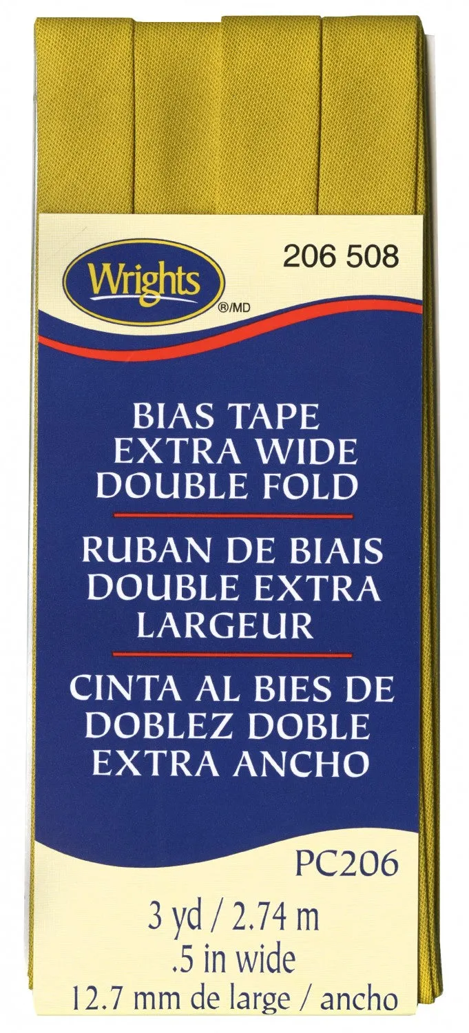 Extra Wide Double Fold Bias Tape