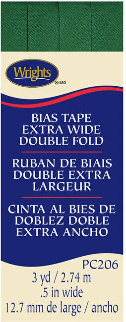 Extra Wide Double Fold Bias Tape