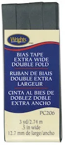 Extra Wide Double Fold Bias Tape