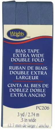 Extra Wide Double Fold Bias Tape