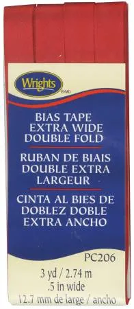 Extra Wide Double Fold Bias Tape