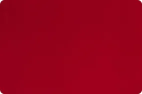 Extra Wide Solid Cuddle 3 Cardinal Yardage