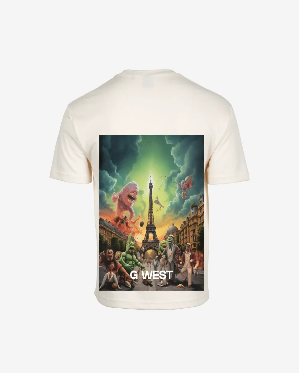 G West In Paris Oversized T-Shirt - 5 Colors