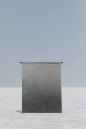 Grande Graydient #0234 // XLarge Hand-Painted Canvas Backdrop