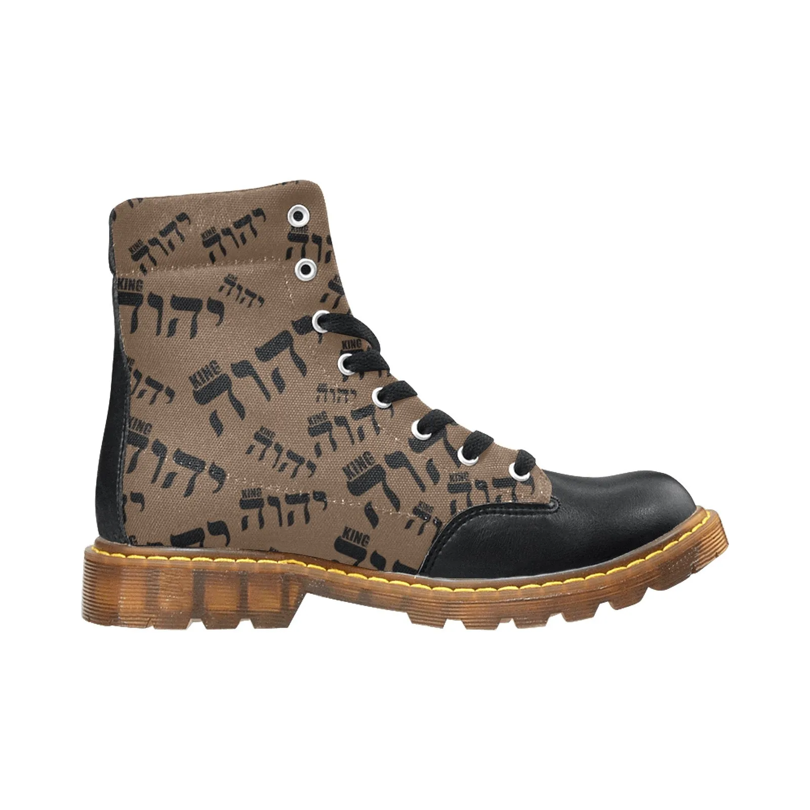 King YAHWEH Luxe II Round Toe Men's Boots