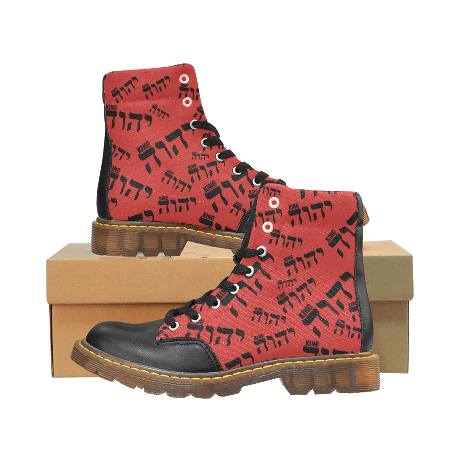 King YAHWEH Luxe II Round Toe Men's Boots
