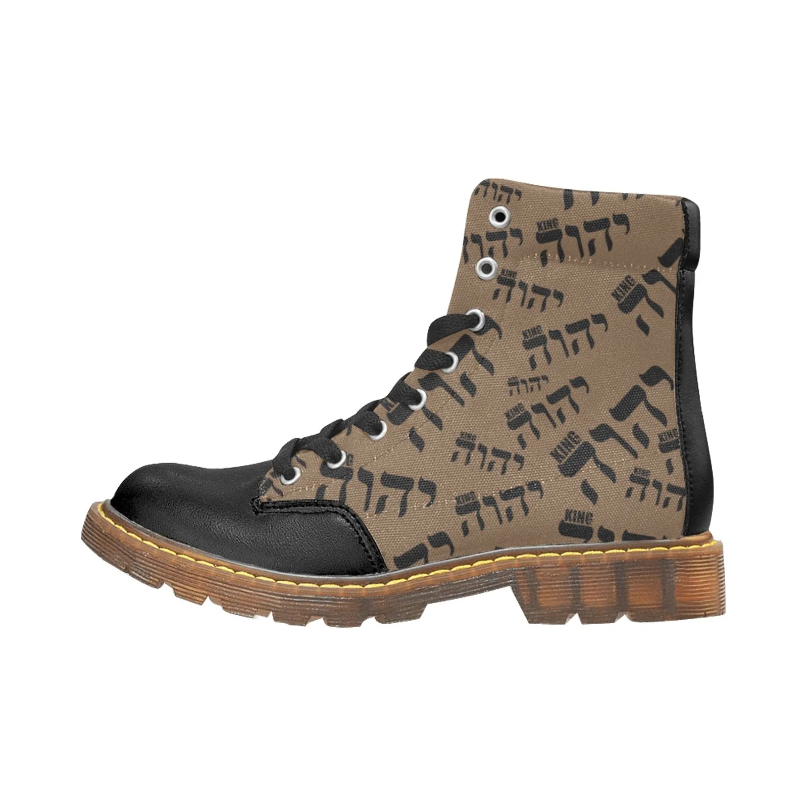 King YAHWEH Luxe II Round Toe Men's Boots