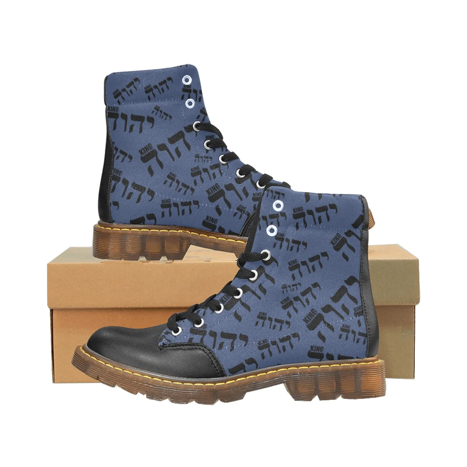 King YAHWEH Luxe II Round Toe Men's Boots