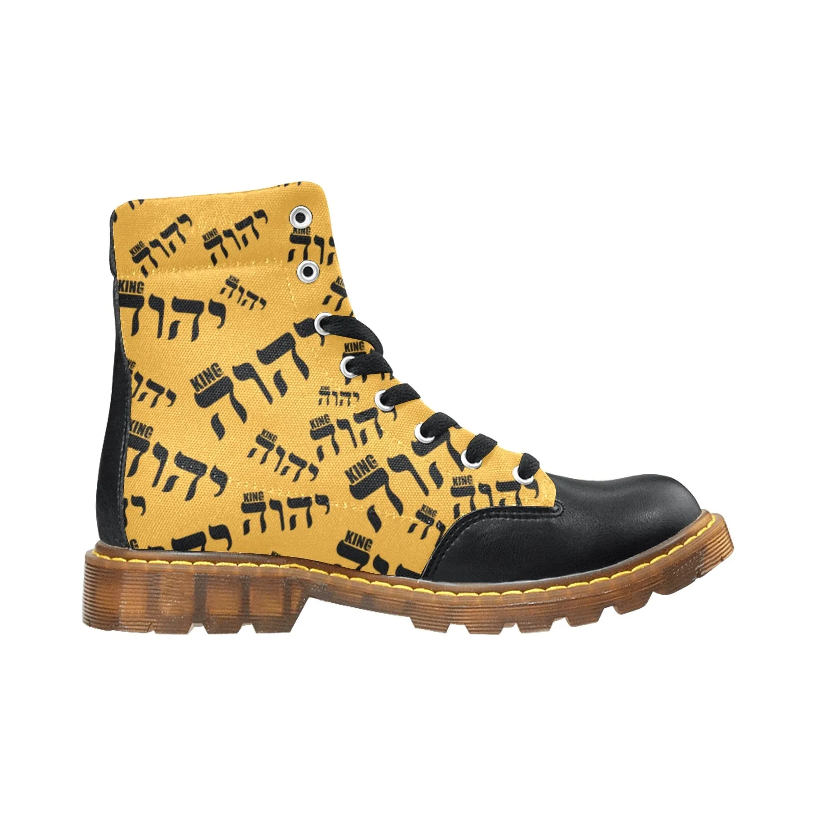 King YAHWEH Luxe II Round Toe Men's Boots