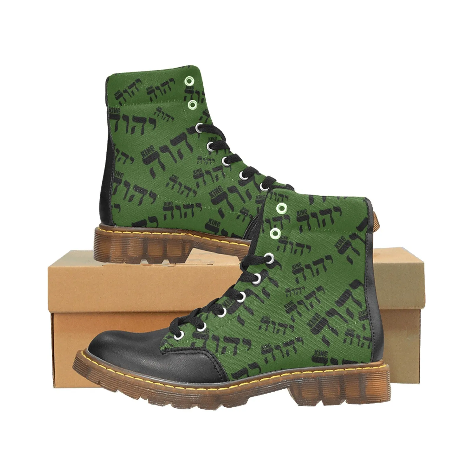 King YAHWEH Luxe II Round Toe Men's Boots