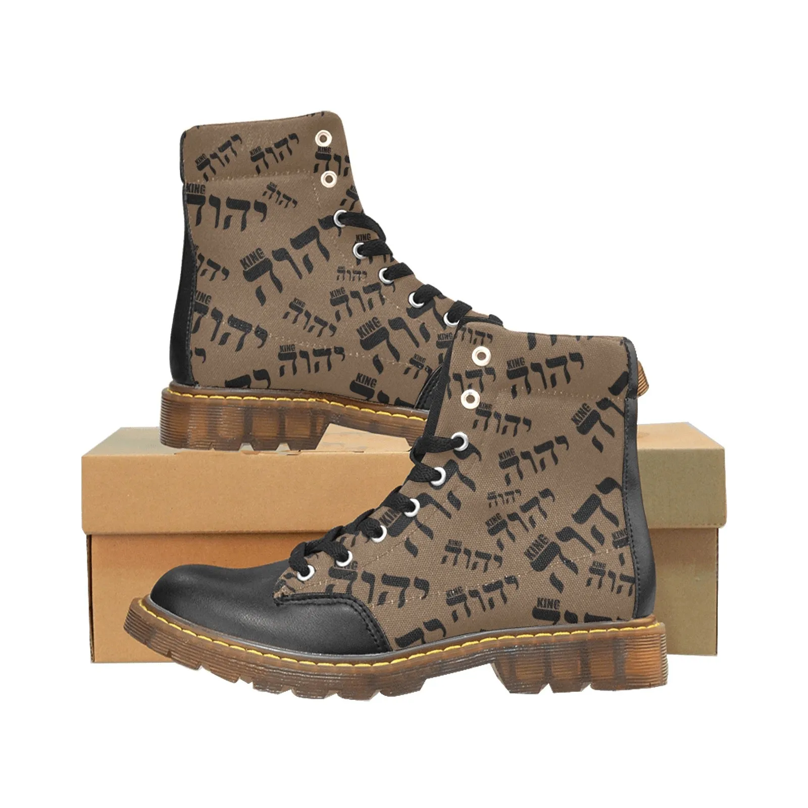 King YAHWEH Luxe II Round Toe Men's Boots