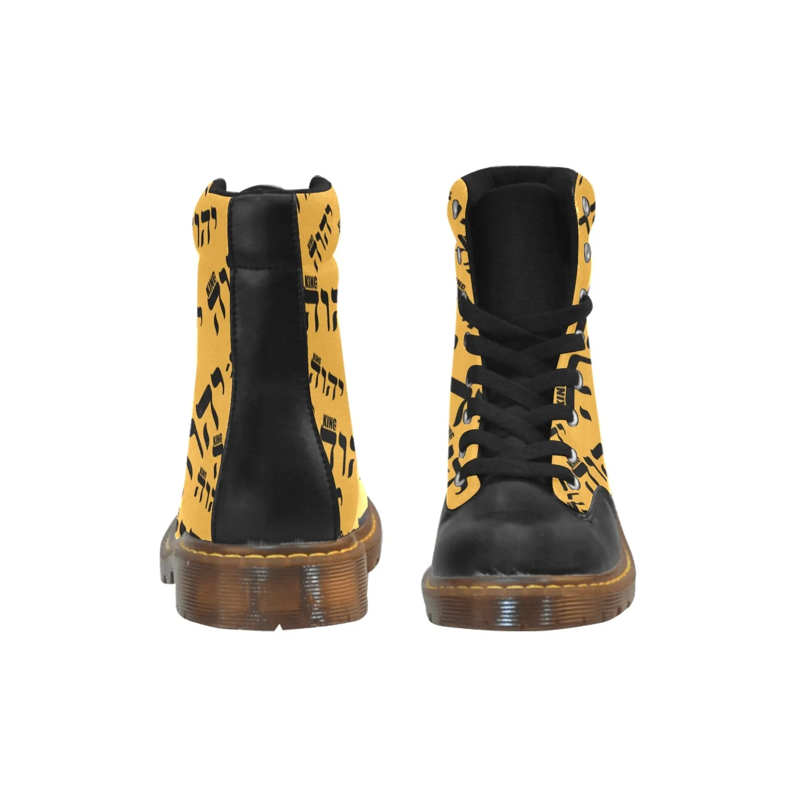 King YAHWEH Luxe II Round Toe Men's Boots
