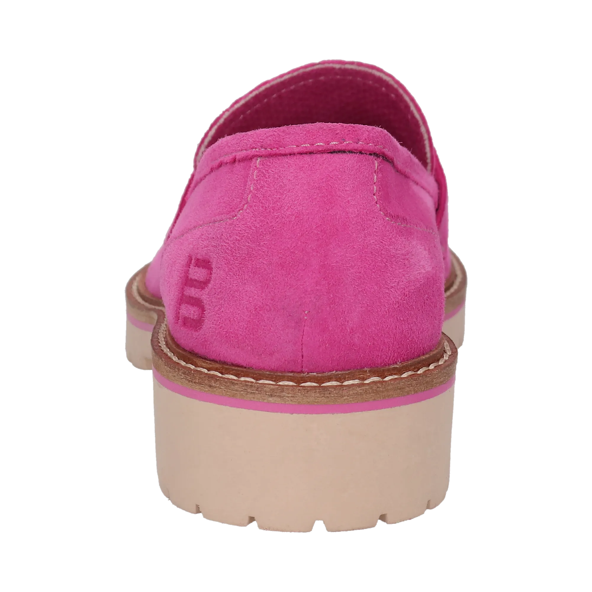 Leder Loafers pink