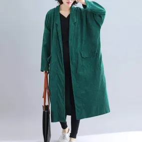 Oversized Corduroy Coat