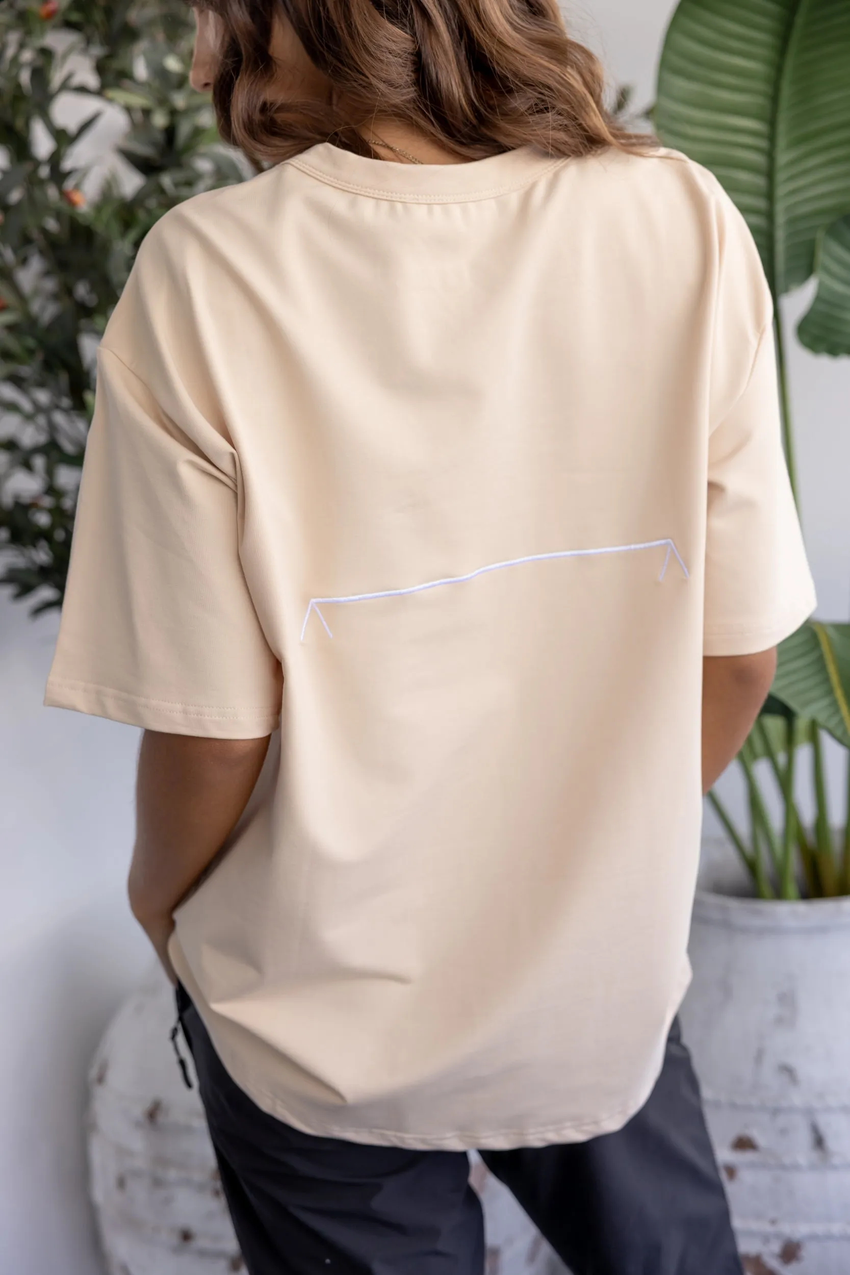 PETERS T-Shirt Beige