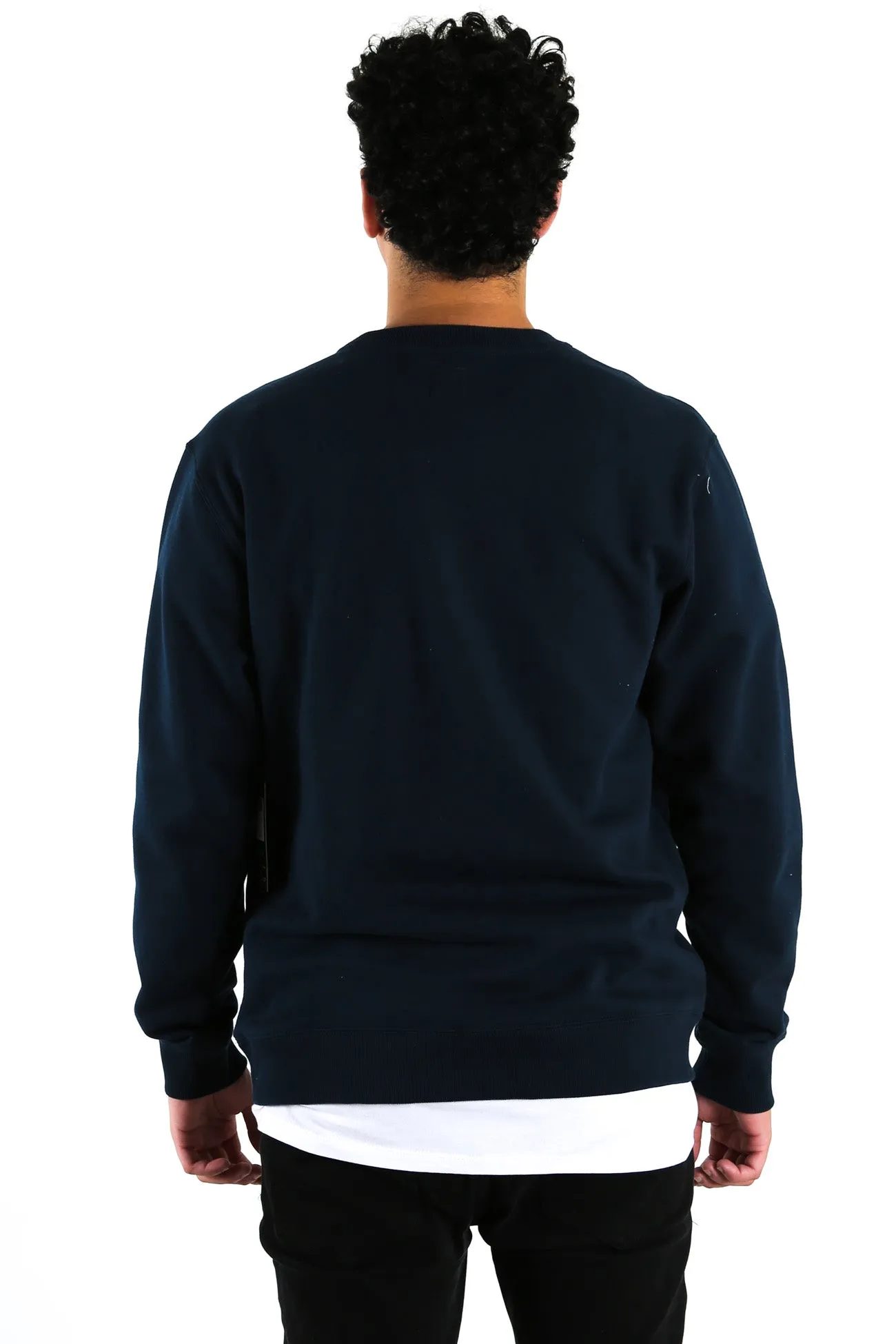 Script Mark Crew Navy