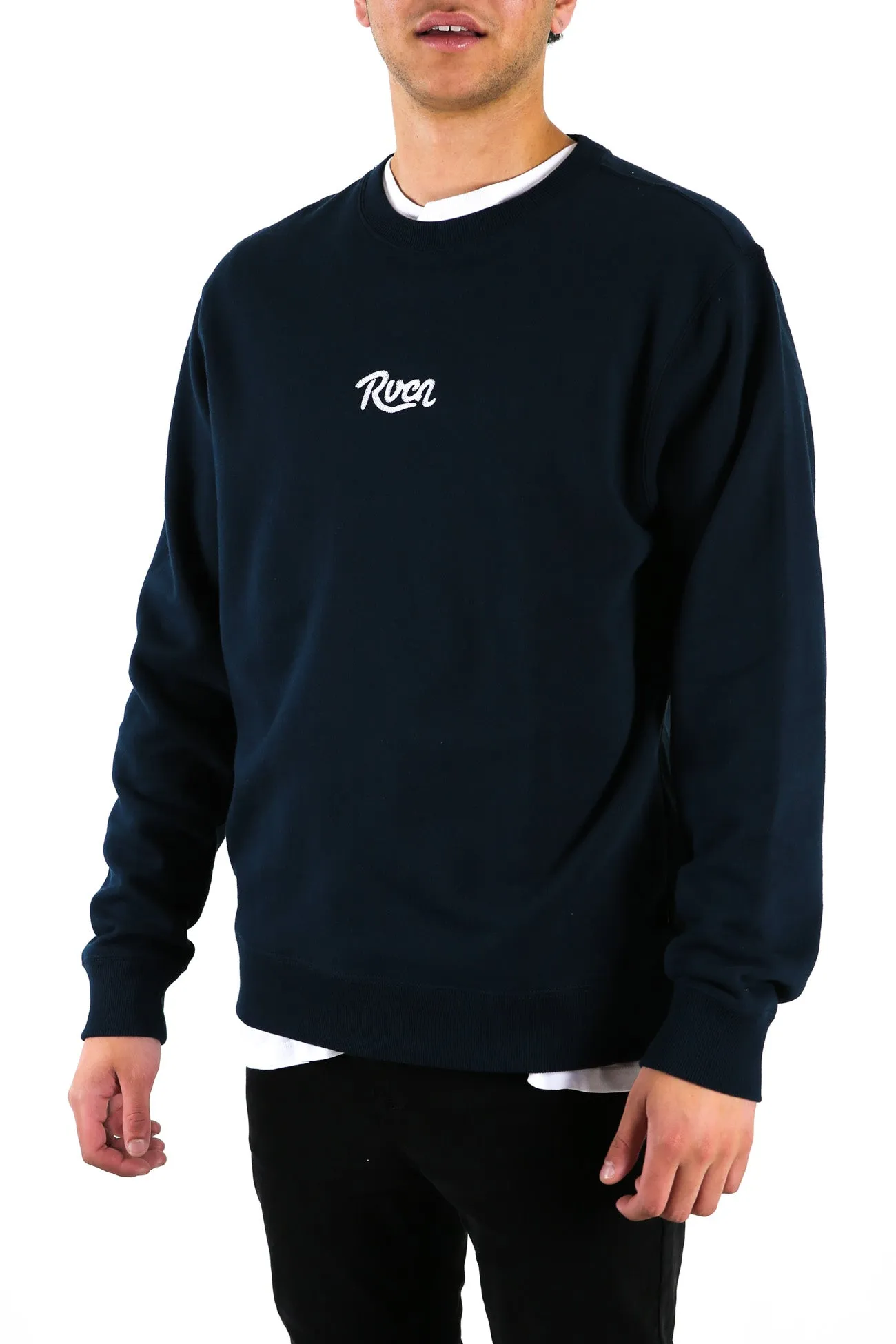 Script Mark Crew Navy