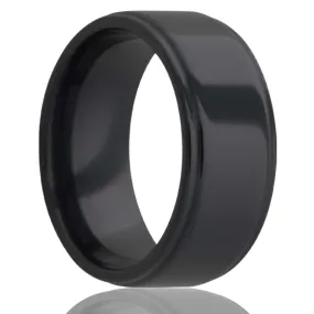 Step Edge Zirconium Band