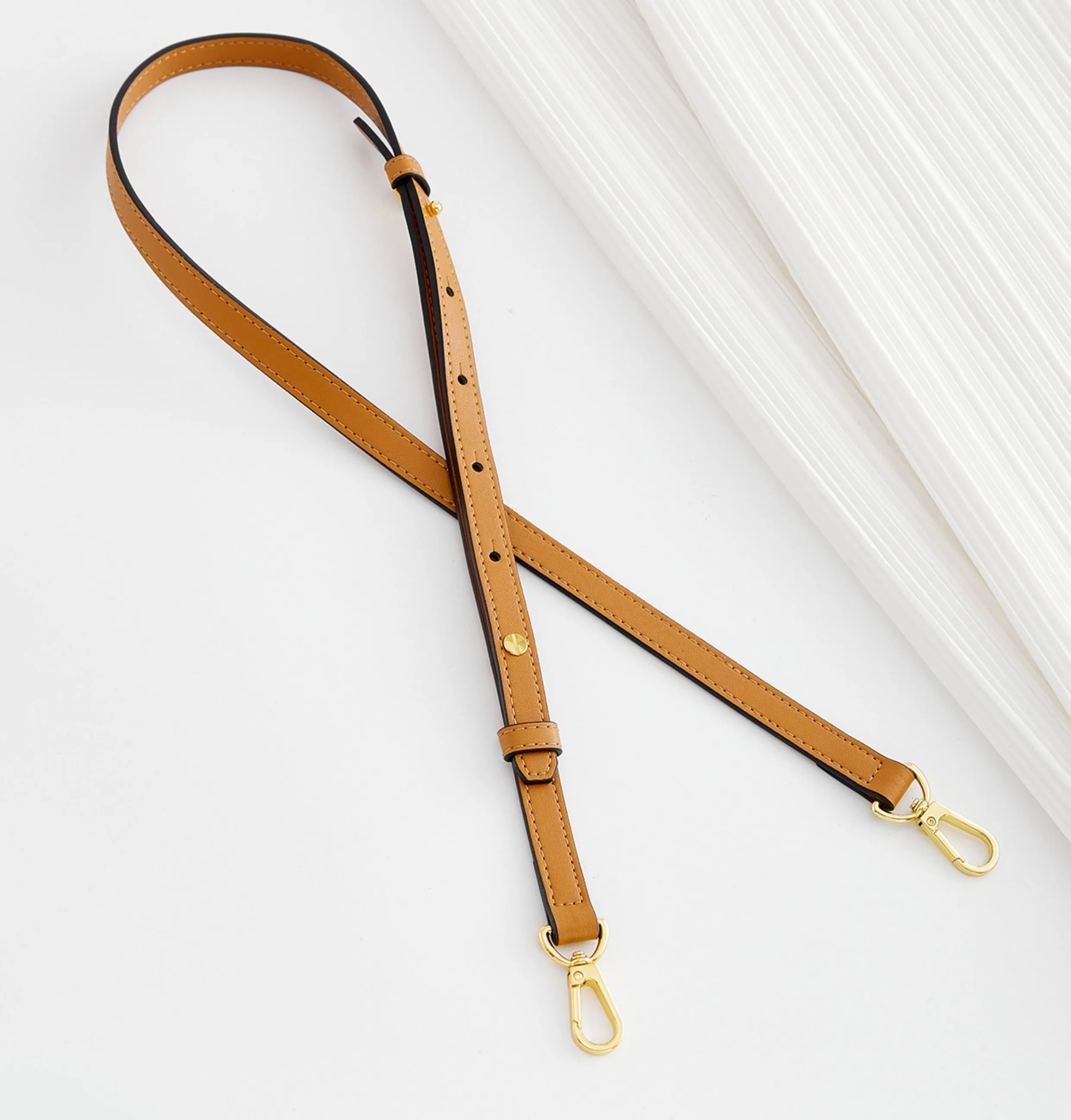 Suitable for tote bags, leather shoulder straps, adjustable crossbody straps, replacement accessories for bags