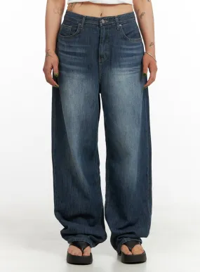 Wide Fit Baggy Jeans CY430
