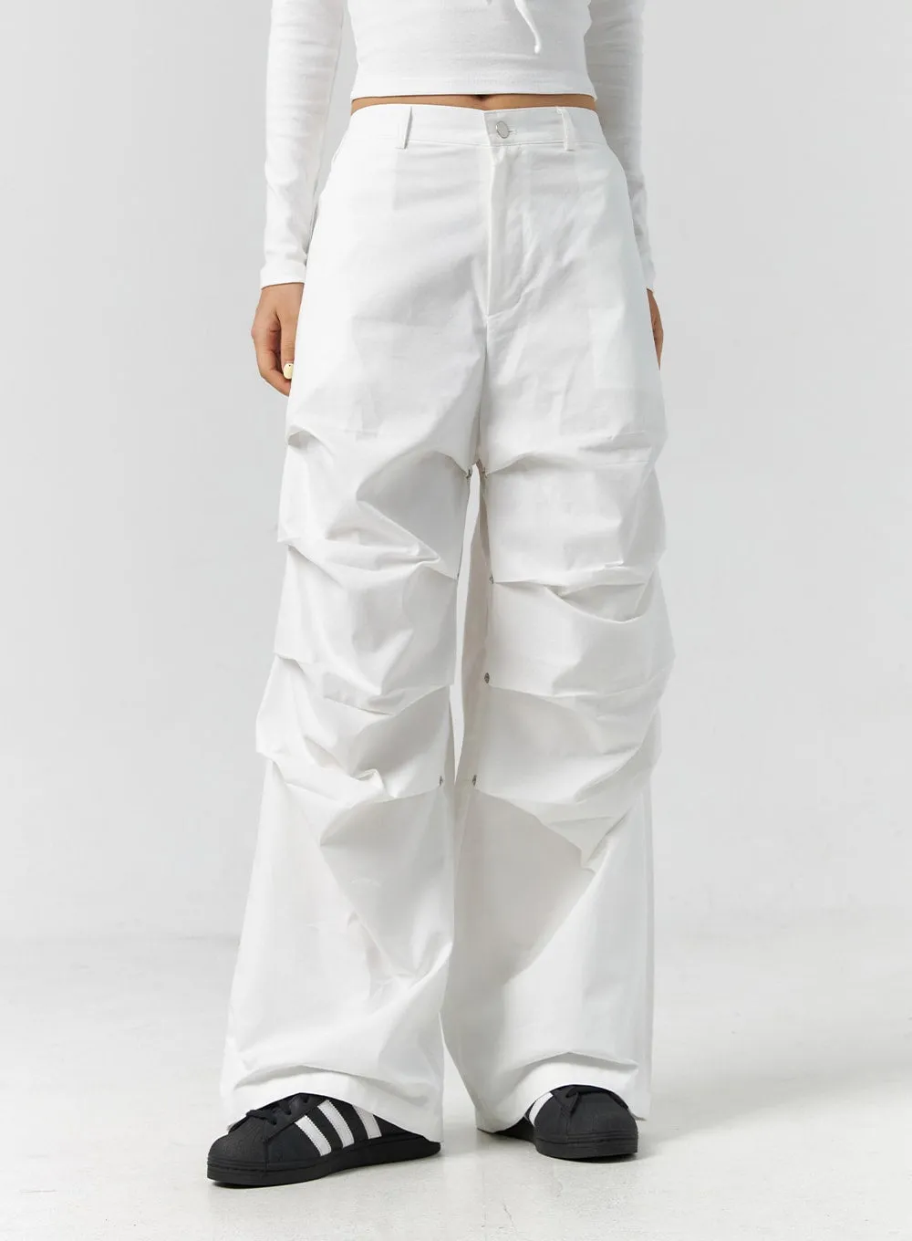 Wide Fit Cotton Pants CS302