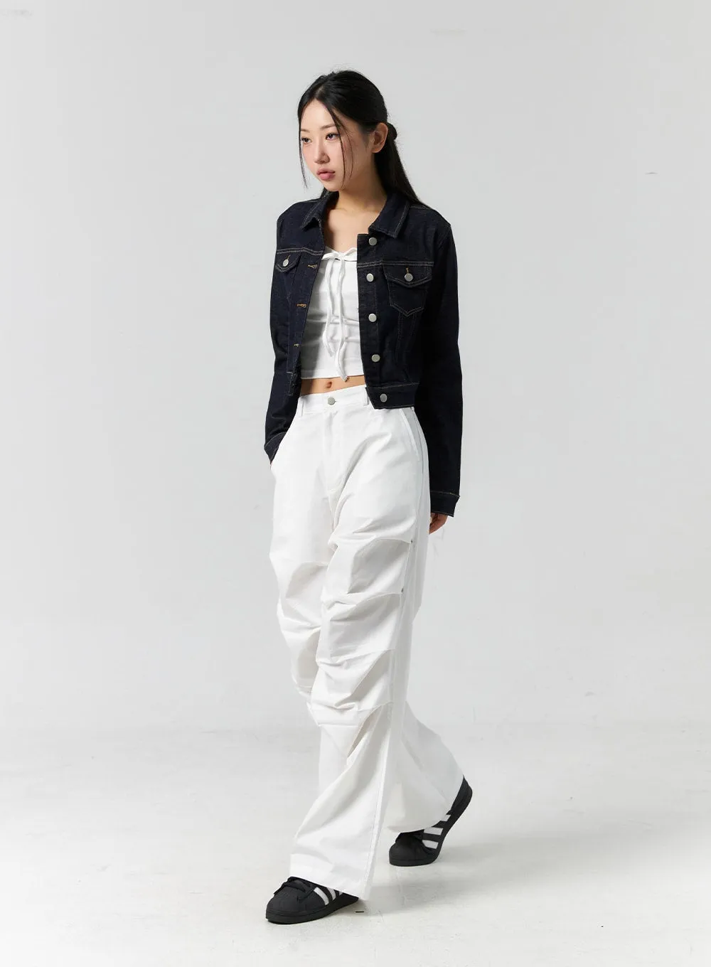 Wide Fit Cotton Pants CS302