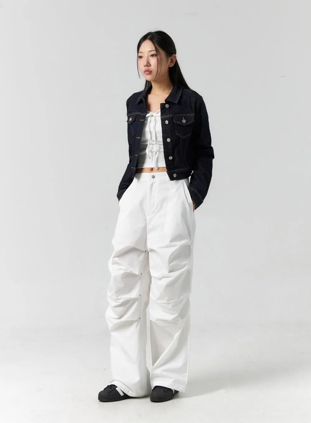 Wide Fit Cotton Pants CS302